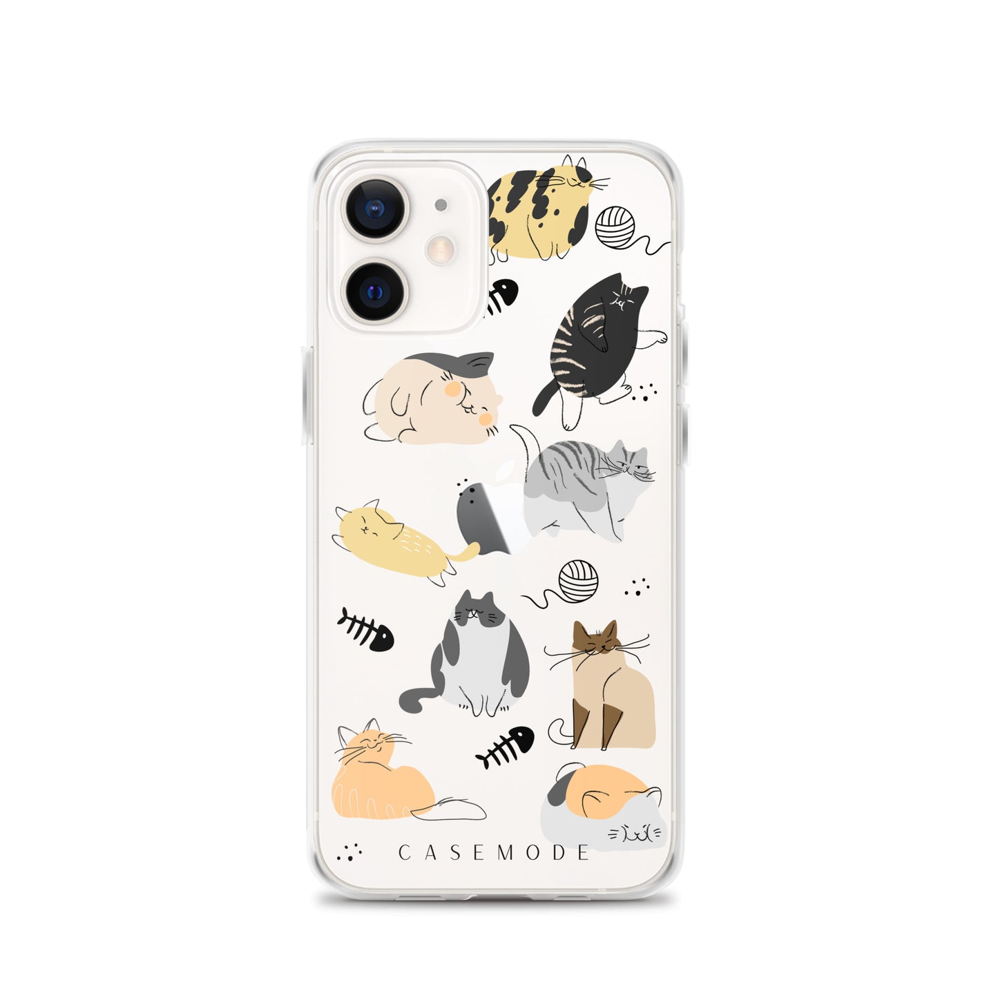 Cat's Meow iPhone Case (Clear)