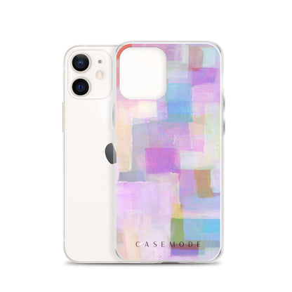 Purple Abstract iPhone Case