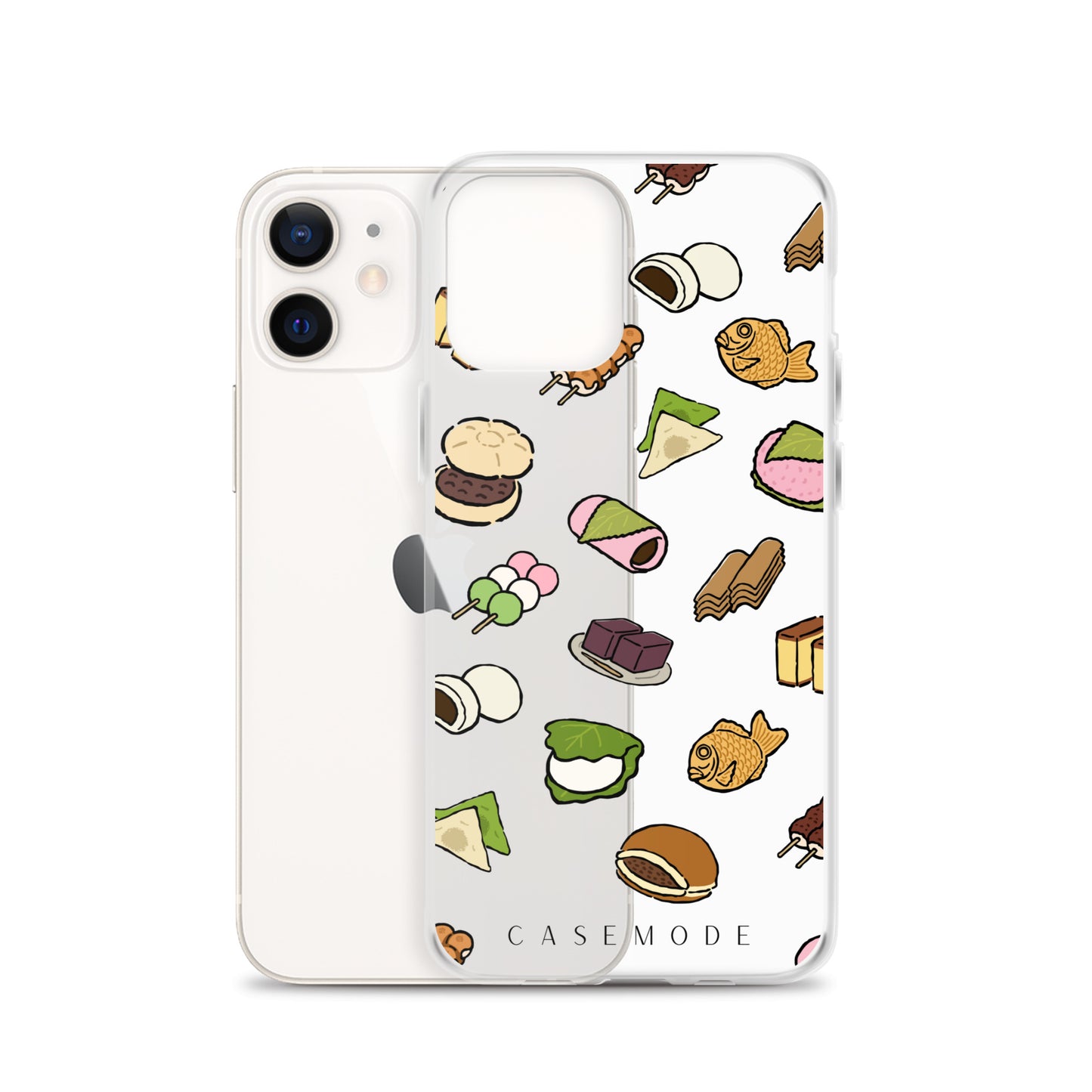 Wagashi iPhone Case (Clear)