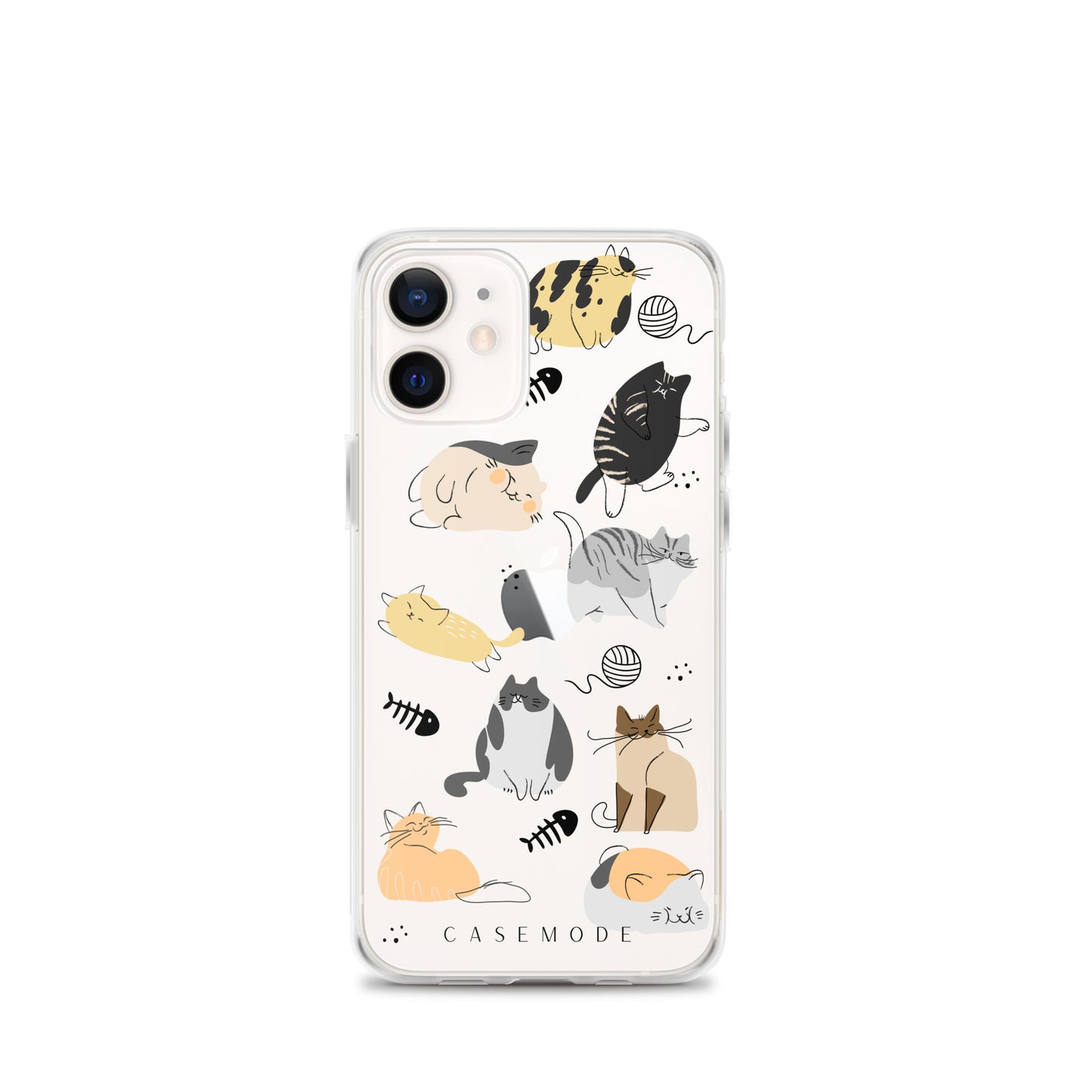 Cat's Meow iPhone Case (Clear)