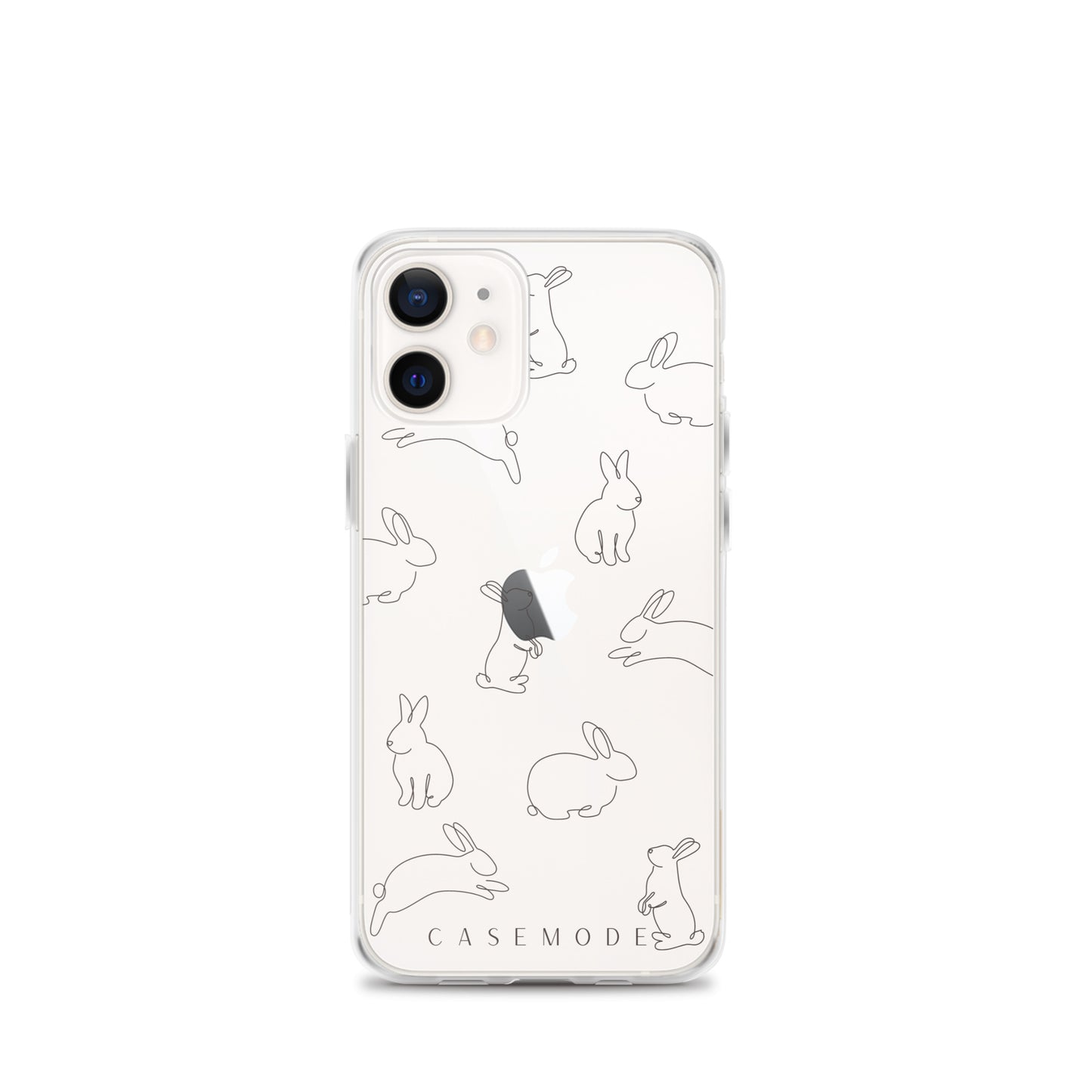 Bunny Bliss iPhone Case (Clear)