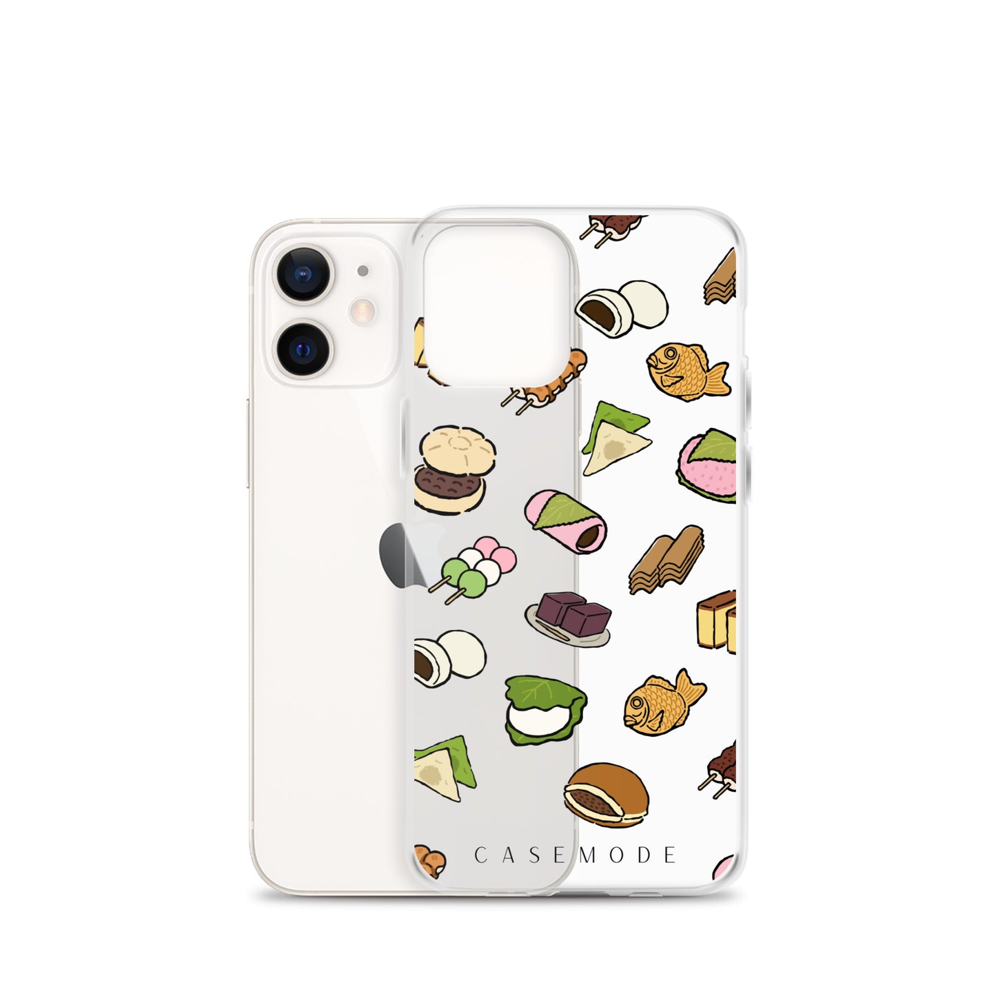 Wagashi iPhone Case (Clear)