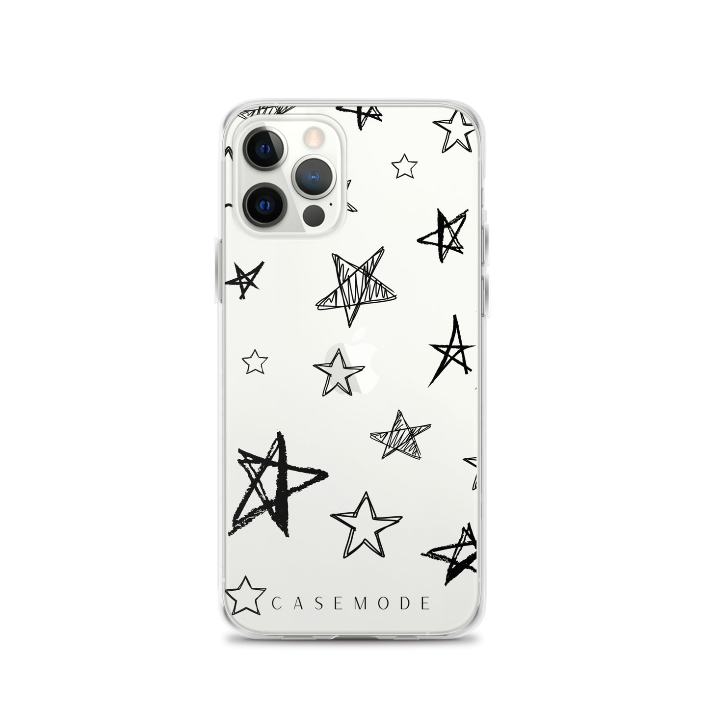 Star Struck iPhone Case (Clear Black)