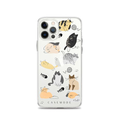 Cat's Meow iPhone Case (Clear)