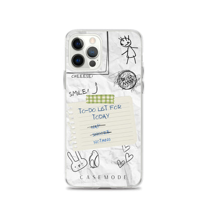 Important Tasks iPhone Case