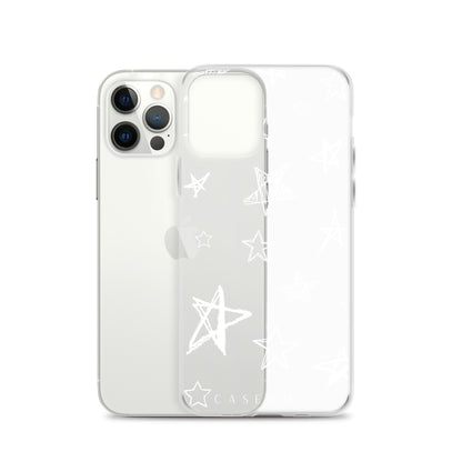 Star Struck iPhone Case (Clear White)