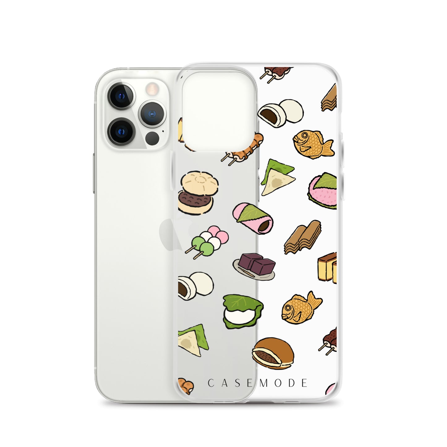 Wagashi iPhone Case (Clear)