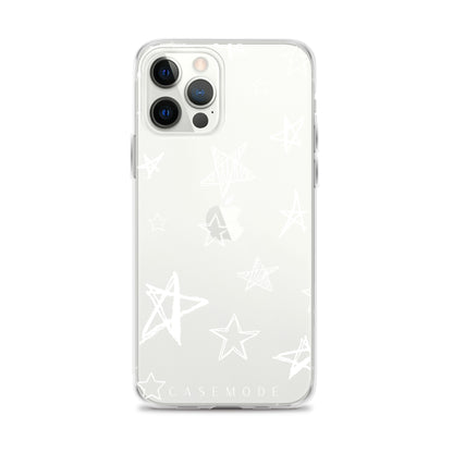 Star Struck iPhone Case (Clear White)