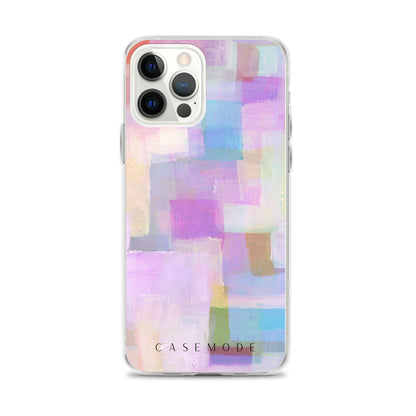 Purple Abstract iPhone Case