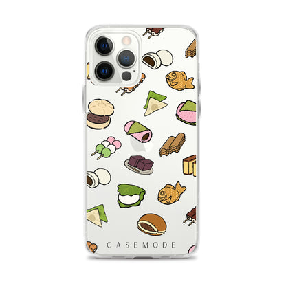 Wagashi iPhone Case (Clear)