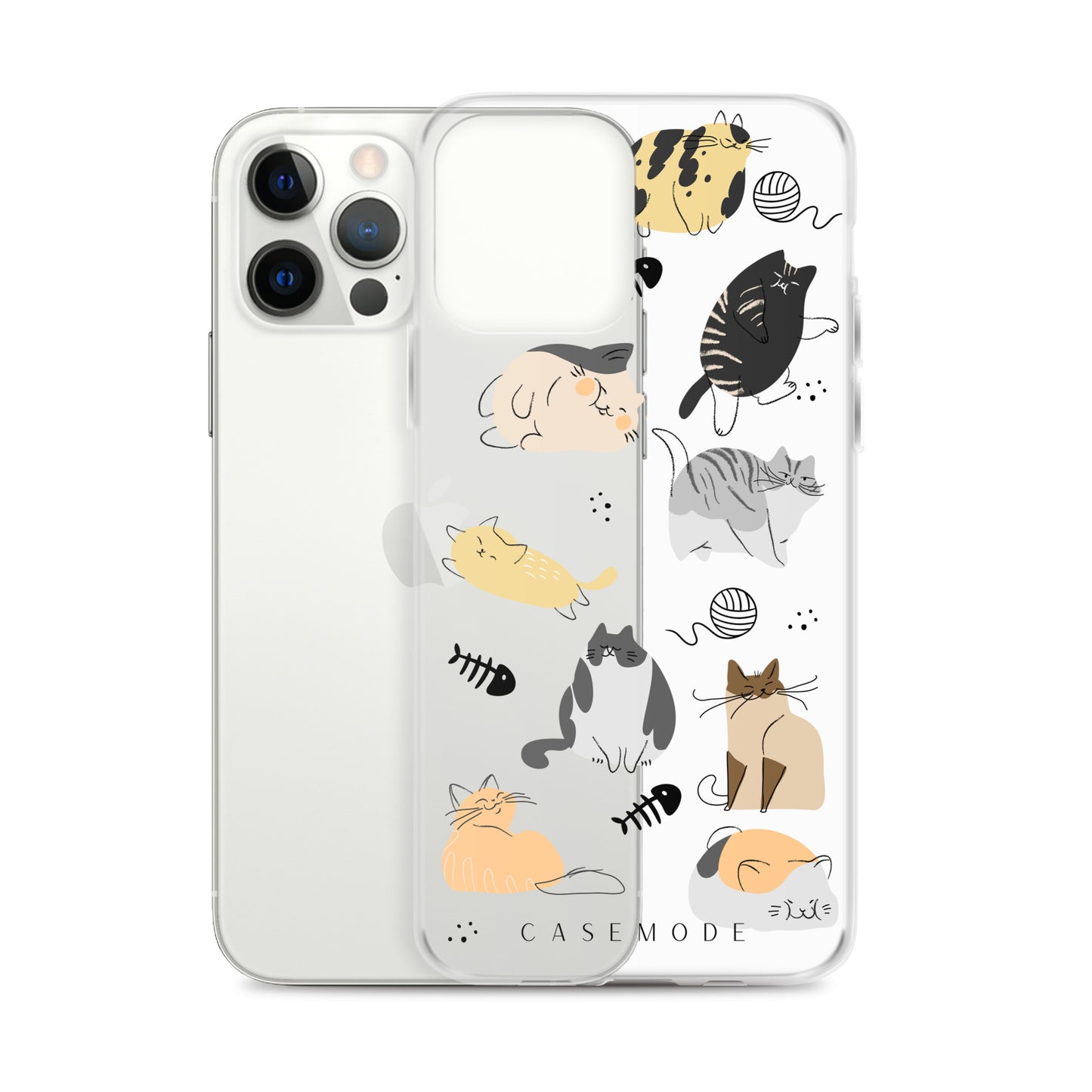 Cat's Meow iPhone Case (Clear)