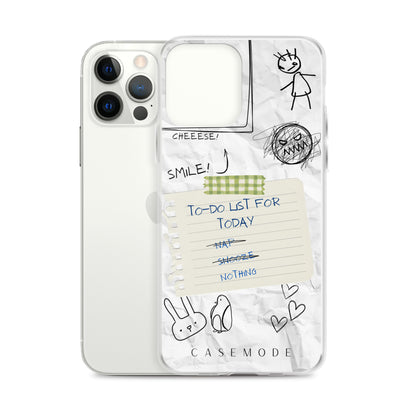 Important Tasks iPhone Case