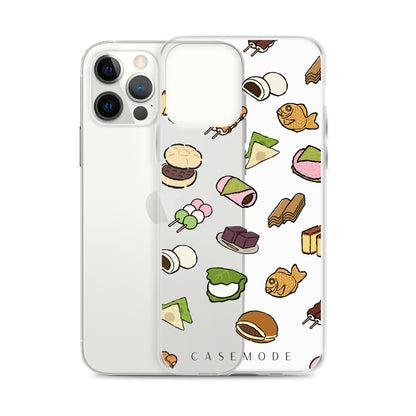 Wagashi iPhone Case (Clear)