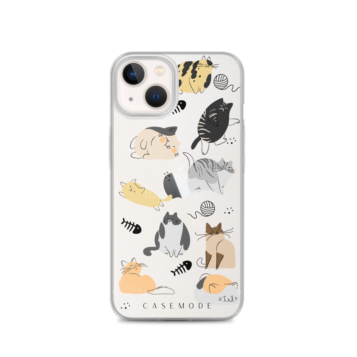 Cat's Meow iPhone Case (Clear)