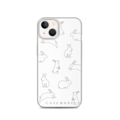 Bunny Bliss iPhone Case