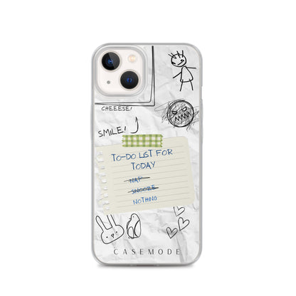 Important Tasks iPhone Case