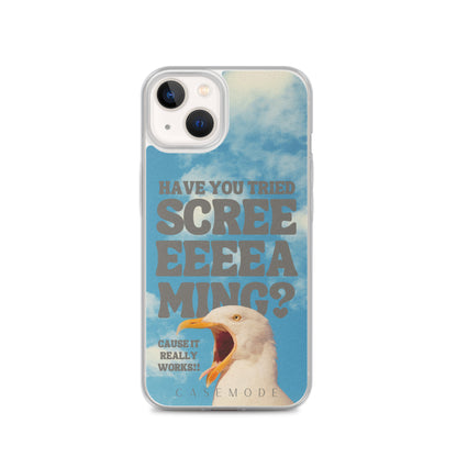 Have You Tried Screaming? iPhone Case