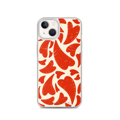 Heartfelt Chaos iPhone Case