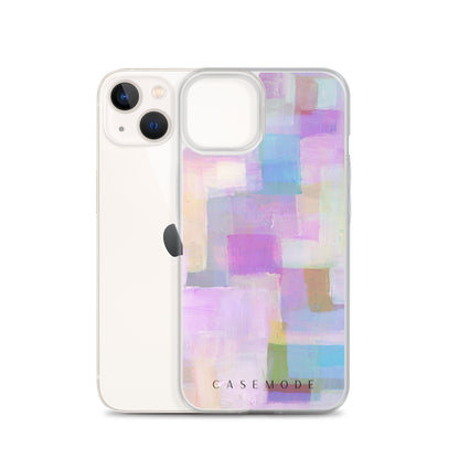 Purple Abstract iPhone Case