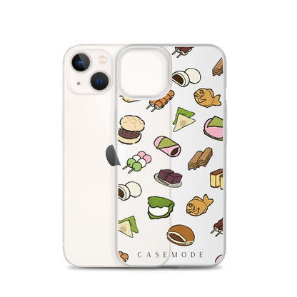 Wagashi iPhone Case (Clear)