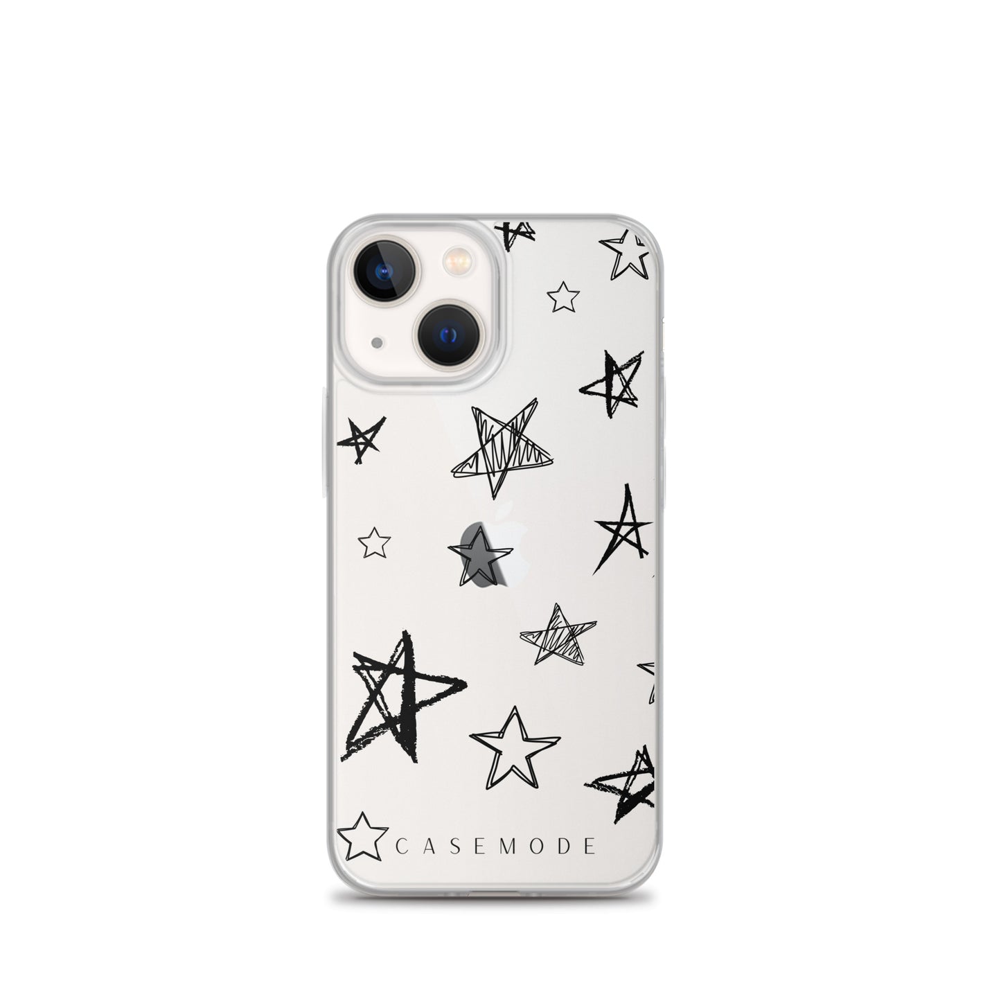 Star Struck iPhone Case (Clear Black)