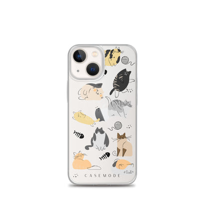 Cat's Meow iPhone Case (Clear)