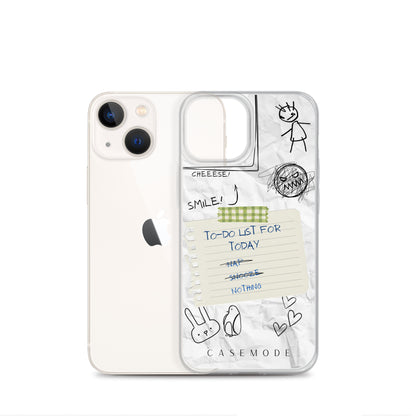 Important Tasks iPhone Case