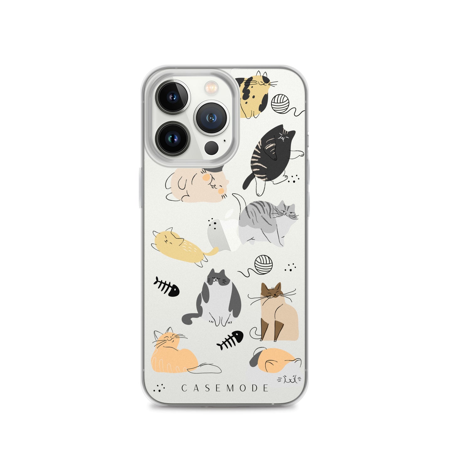 Cat's Meow iPhone Case (Clear)