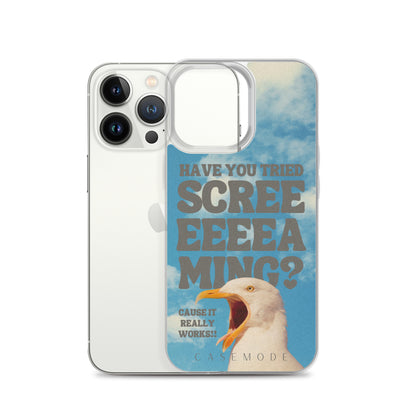 Have You Tried Screaming? iPhone Case