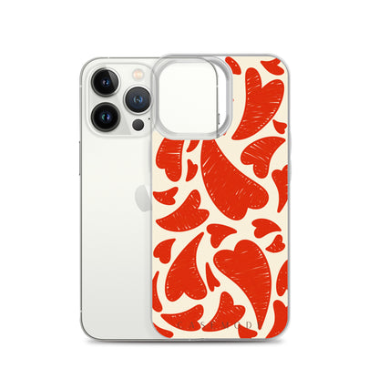 Heartfelt Chaos iPhone Case