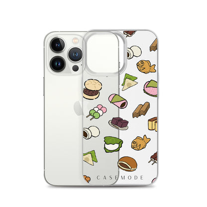 Wagashi iPhone Case (Clear)