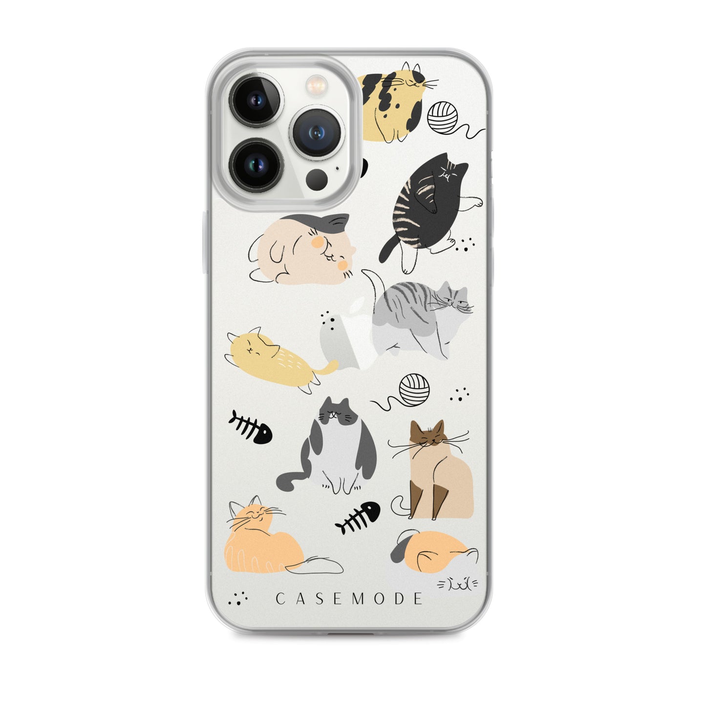 Cat's Meow iPhone Case (Clear)