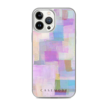 Purple Abstract iPhone Case