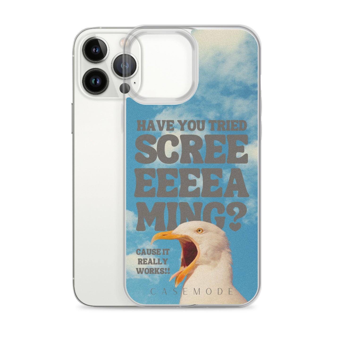 Have You Tried Screaming? iPhone Case