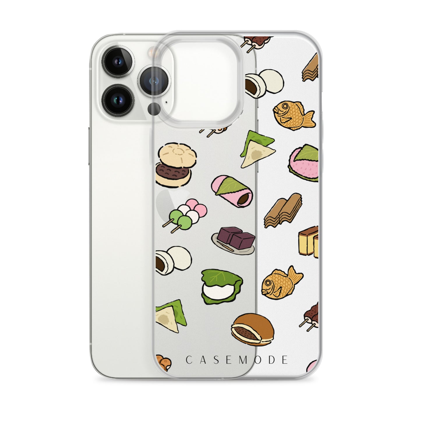 Wagashi iPhone Case (Clear)