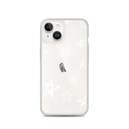 Star Struck iPhone Case (Clear White)