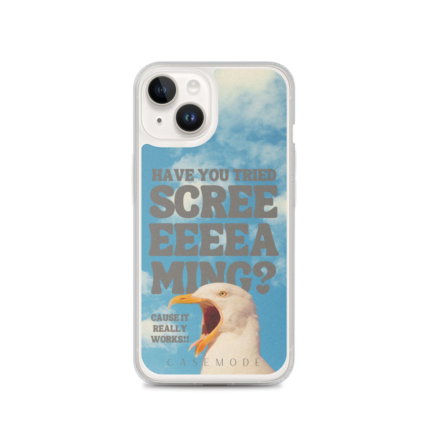 Have You Tried Screaming? iPhone Case