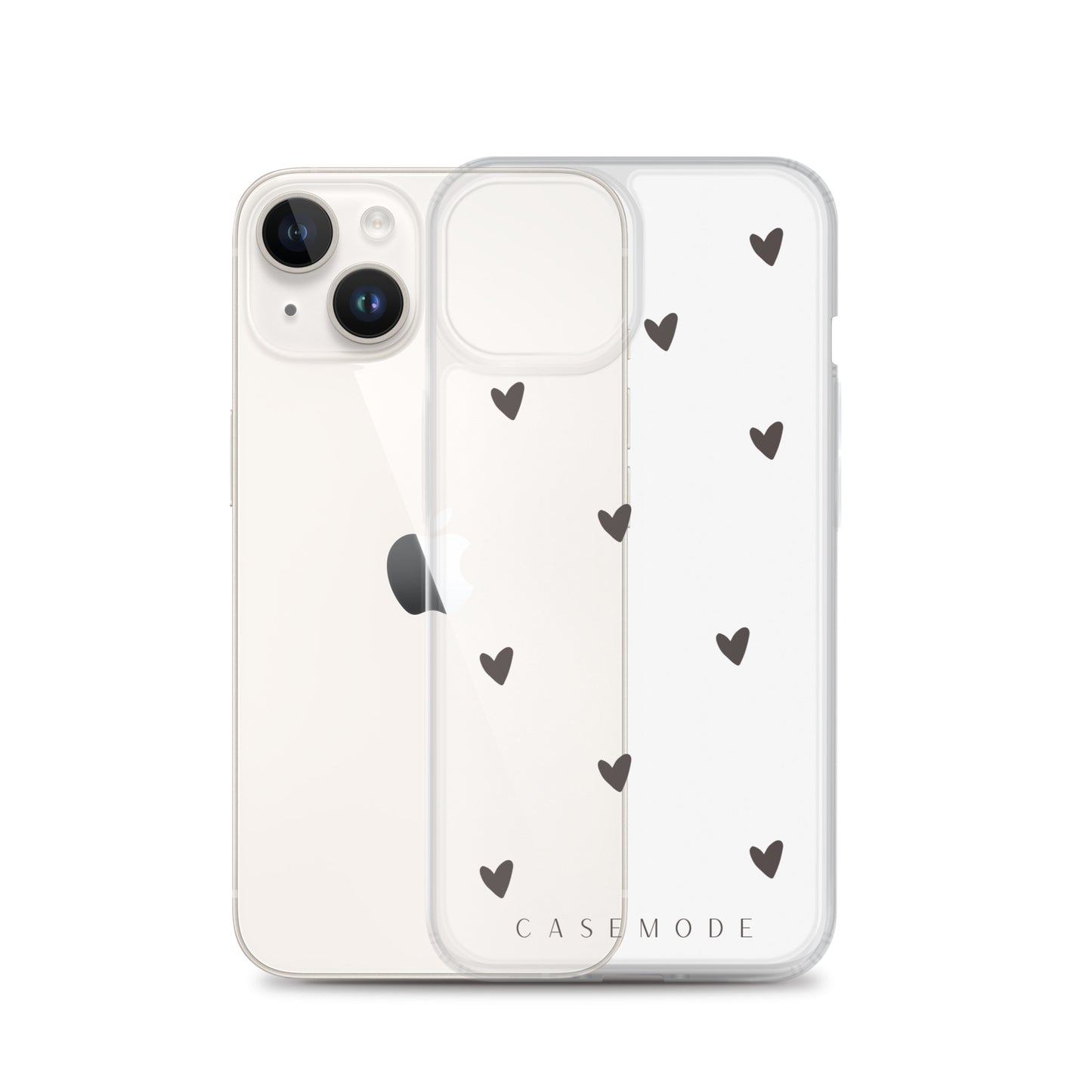 Love Spark iPhone Case (Clear)