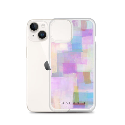 Purple Abstract iPhone Case