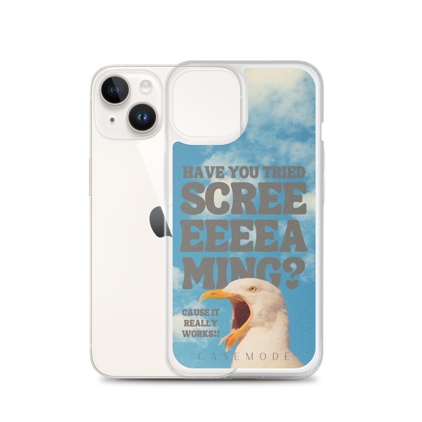 Have You Tried Screaming? iPhone Case