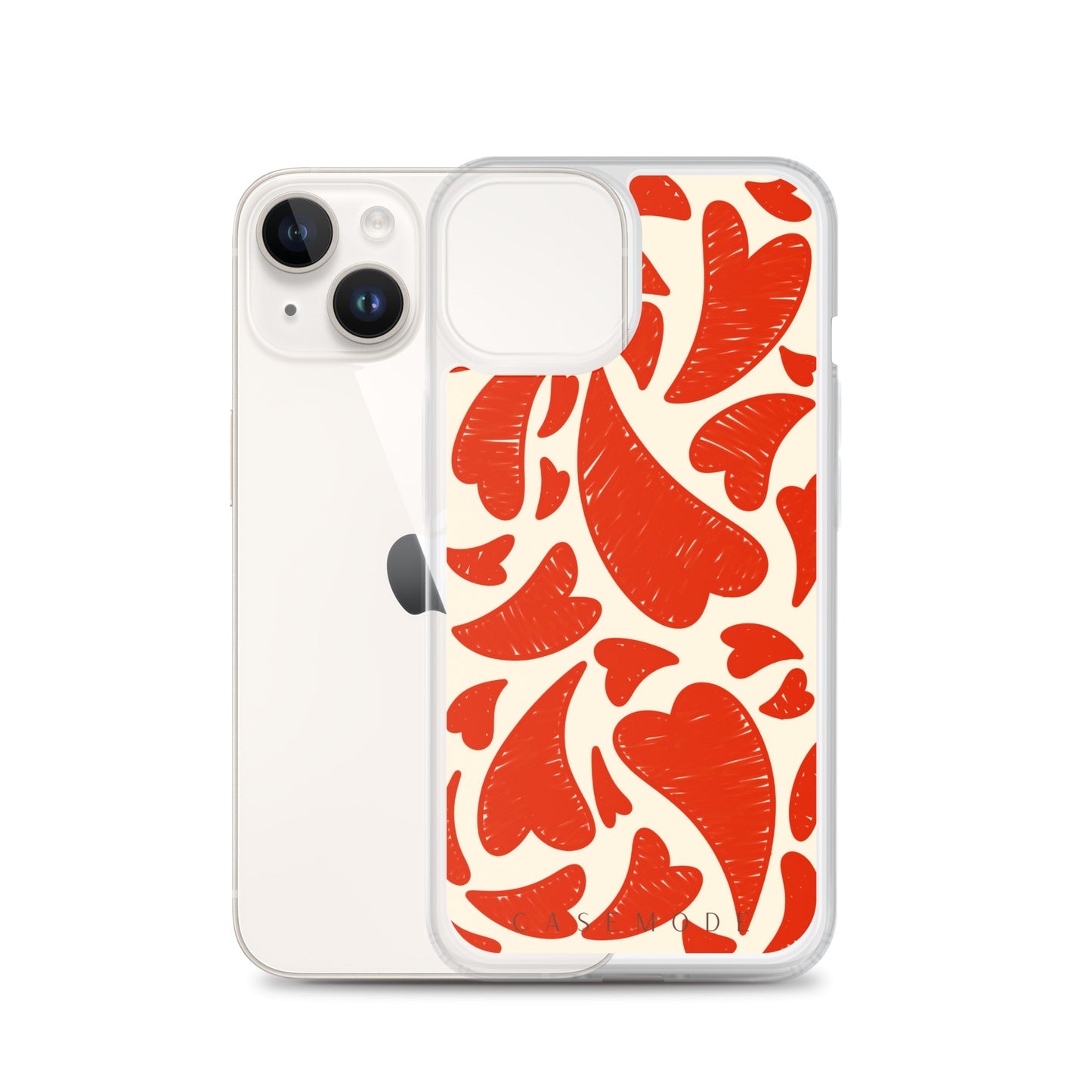 Heartfelt Chaos iPhone Case