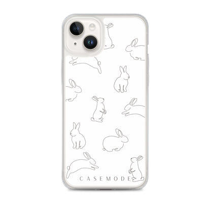 Bunny Bliss iPhone Case