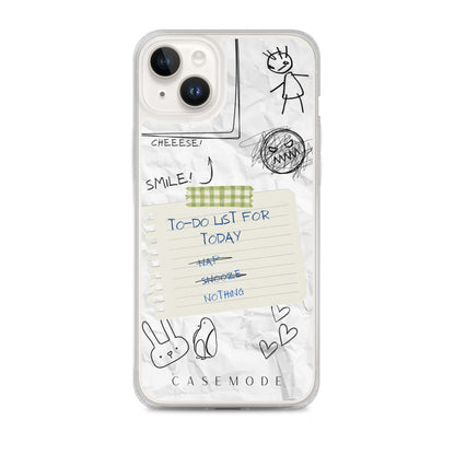 Important Tasks iPhone Case