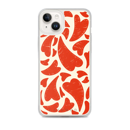 Heartfelt Chaos iPhone Case