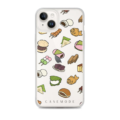 Wagashi iPhone Case (Clear)