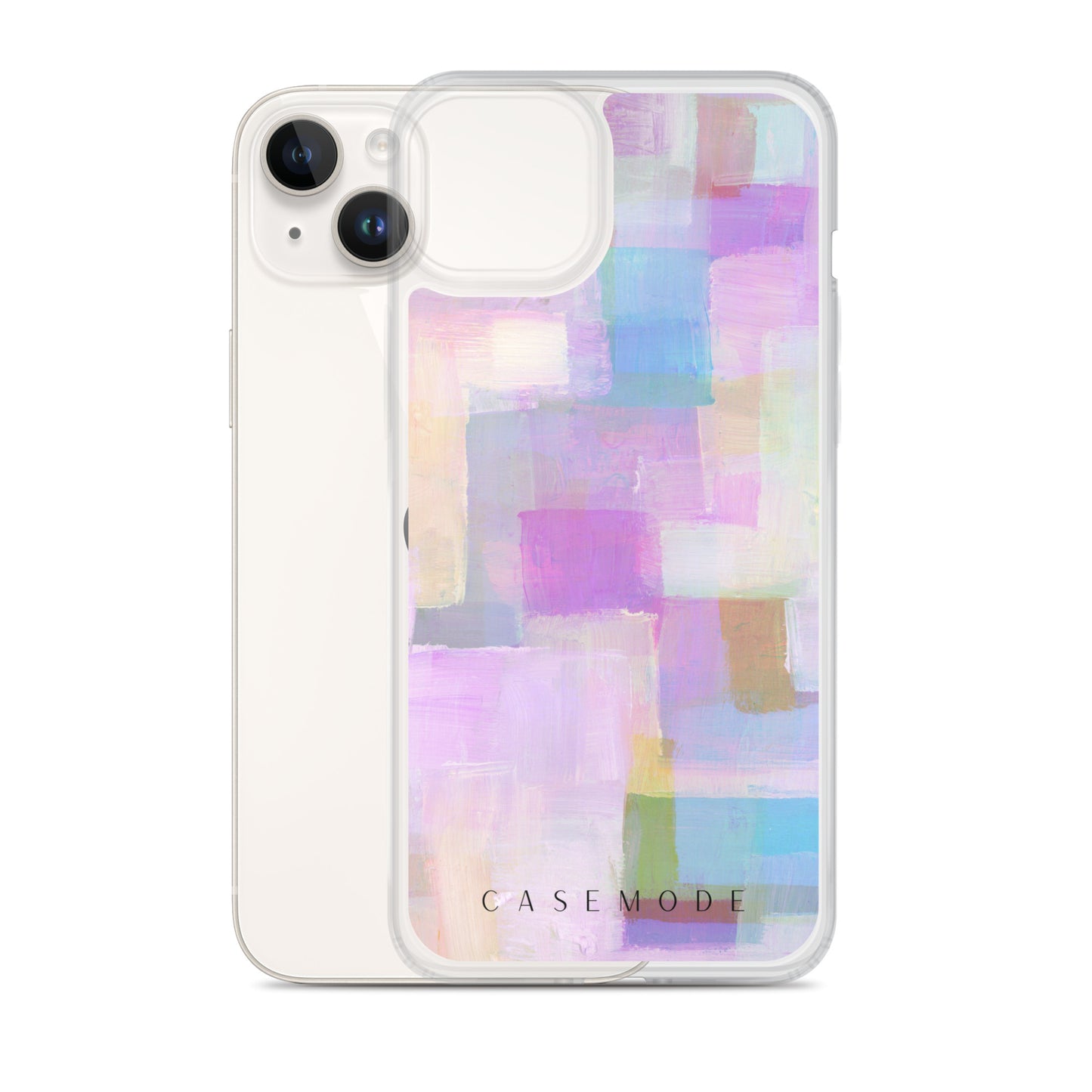 Purple Abstract iPhone Case