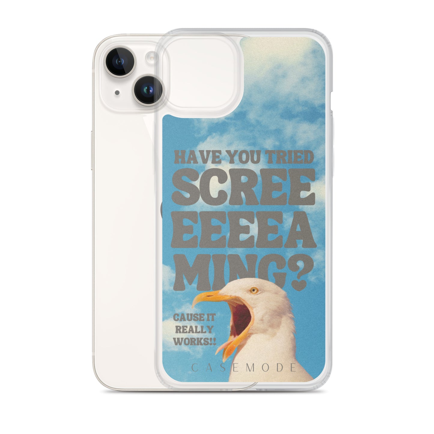 Have You Tried Screaming? iPhone Case