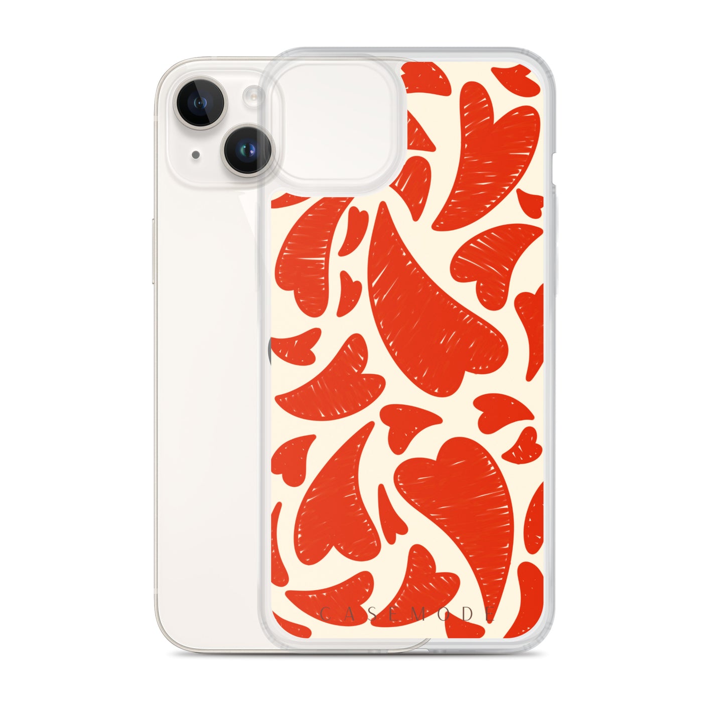 Heartfelt Chaos iPhone Case