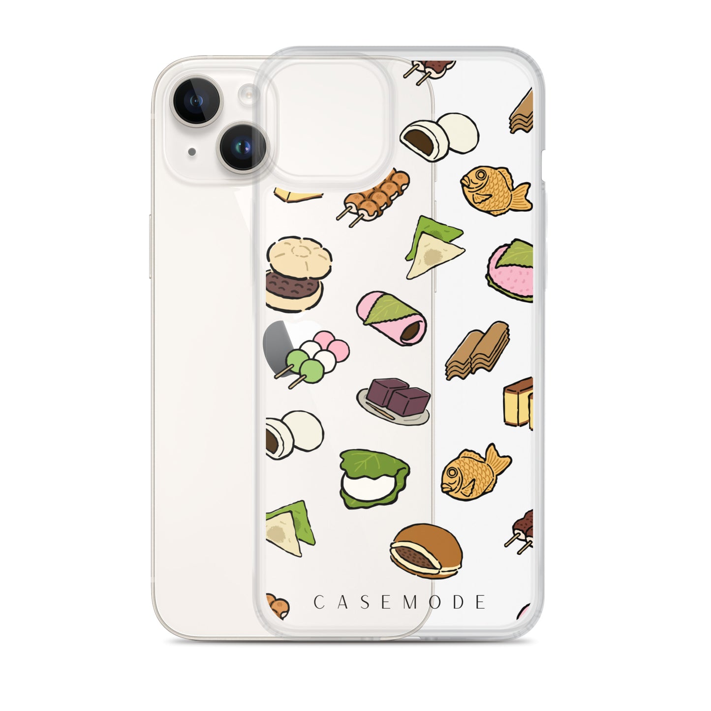 Wagashi iPhone Case (Clear)