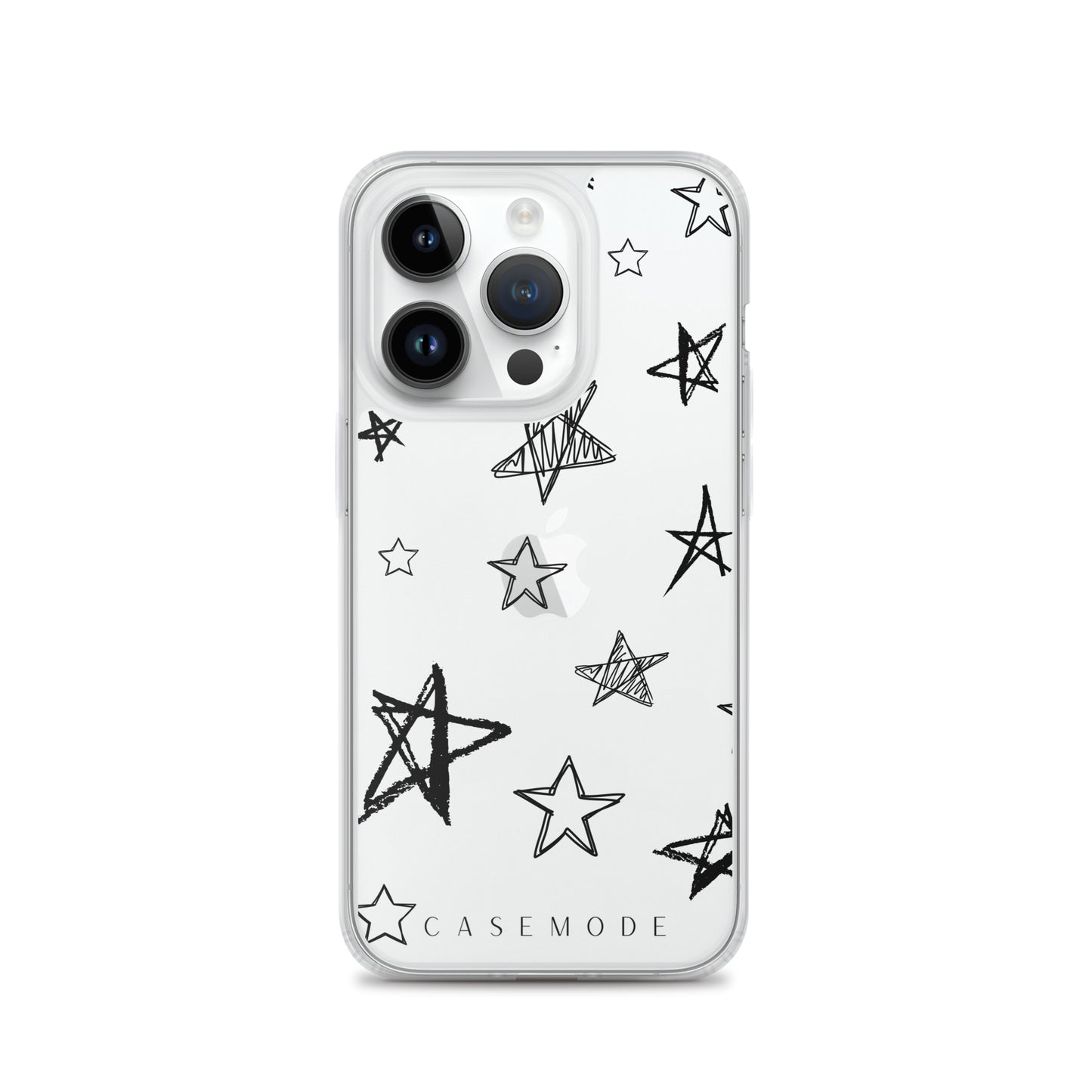 Star Struck iPhone Case (Clear Black)